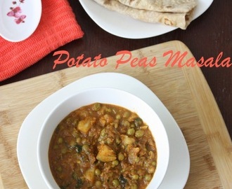 Potato Peas Masala | Aloo Matar Gravy | Pattani Urulai Curry