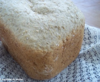 Pan blanco, con salvado de avena, en panificadora.