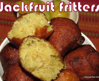 Jack fruit fritters recipe