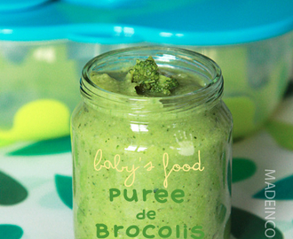 Purée de brocolis - 7 mois