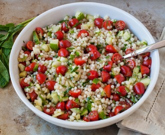 Salade de couscous marocain Side