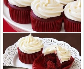 Red Velvet cupcakes...¡La Receta!