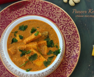 Paneer Korma | Paneer Recipes | Vegetarian Curry | Flavour Diary