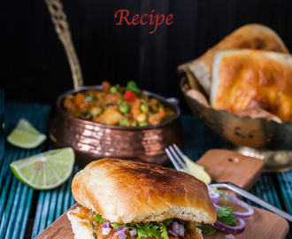 Mumbai Special Pav Bhaji Recipe | Pav Bhaji Recipe Step By Step With Pictures | How to make Pav Bhaji at home | Pav Bhaji Street Food
