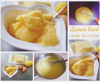 Lemon Curd (crème au citron)