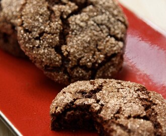 spicy, chewy ginger cookies
