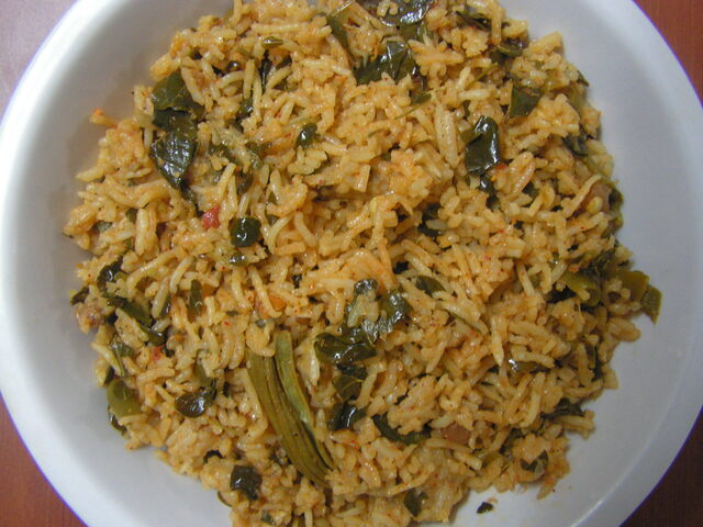 Drumstick Greens Rice