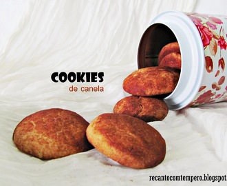 Na minha cozinha nunca falta... especiarias! #3: Cookies de canela