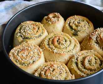 Whole Wheat Spicy Rolls – #BreadBakers