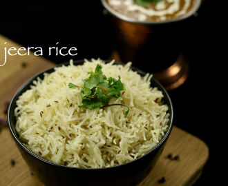 jeera rice recipe | jeera pulao recipe | steamed zeera rice