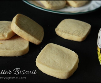 Butter Biscuit ( Without Baking Powder / Baking Soda )