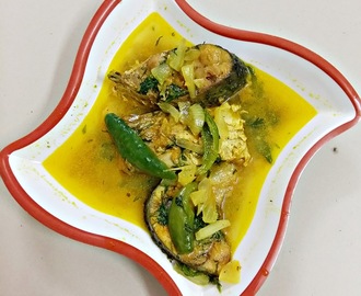Bhapa Katla / Rui - Steamed sweet water fish in my homely style