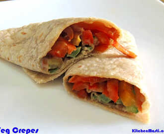 Vegetable Crepes Recipe