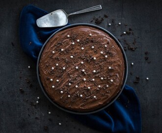 Saftig, sukkerfri sjokoladekake