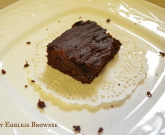 Easy Eggless Brownie | Using Wheat flour and Jaggery
