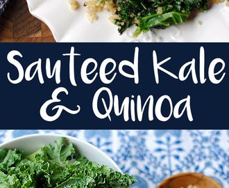 Sauteed Kale and Quinoa Skillet