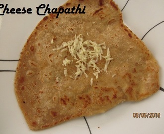Cheese Chapati/Triangle Cheese Chapati/Grated Cheese Chapati