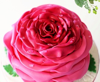Rosen Torte zum Muttertag