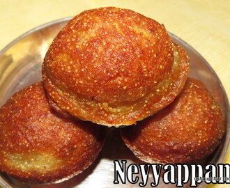 Instant Neyyappam recipe