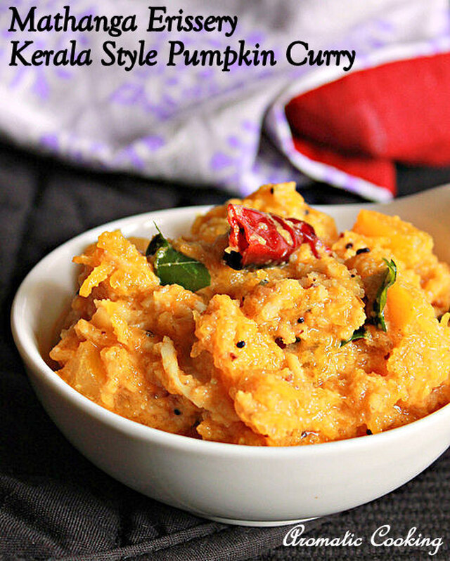 Mathanga Erissery, Kerala Style Pumpkin Curry