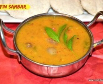 Tiffin Sambar Recipe (For Idli, Dosa,Pongal ,Vadai, Idiyappam)
