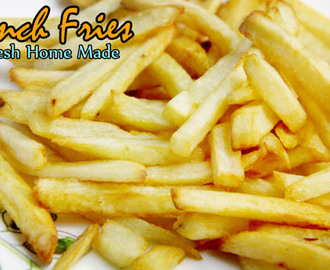 French Fries | How to Make Perfect Crispy French Fries at Home | McDonalds Style French Fries at Home