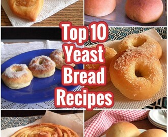 TOP  10  YEAST BREAD RECIPES