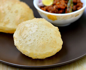 Chola Poori Recipe – How To Make Chola Puri
