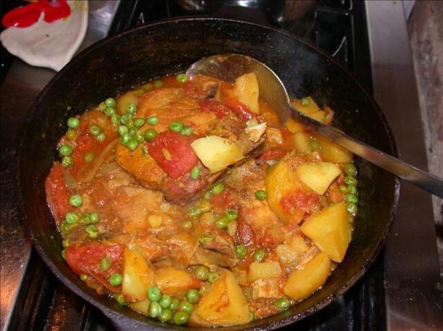 Spicy Pork and Potato Stew
