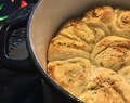 Parmesan Garlic Rolls + Cookbook review