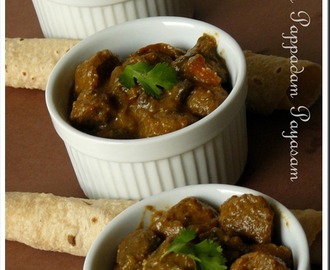 Soya mushroom masala curry (Serves 4)
