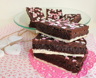 CHOCOLATE CAKE BARK  (primera propuesta para san valentin)