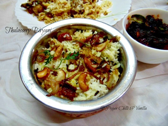 Thalassery Biryani /Thalassery Chicken Biryani Recipe