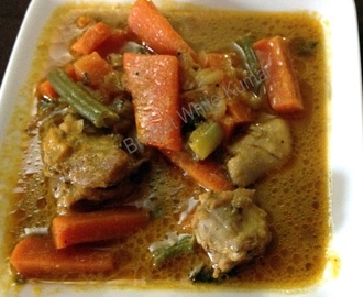 ANGLO-INDIAN CHICKEN BUFAATH OR HOTCH POTCH STEW