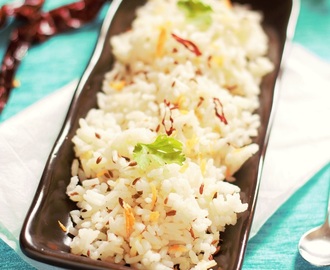 Jeera Rice Recipe, how to make jeera pulao, indian cumin rice