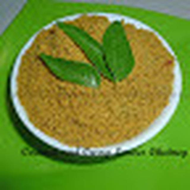 Coconut and Curry leaves Chutney Powder/ Pudi