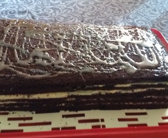 ciasto czekoladowe z kremem karpatkowym