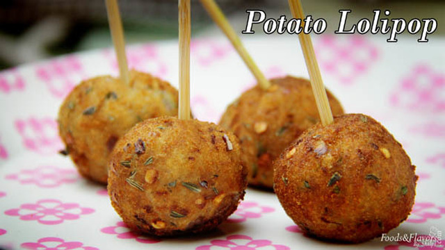 Potato lollipop | Kids Snacks Recipes | Indian Snacks Recipes