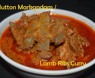 Mutton Markandam / Lamb Ribs Curry