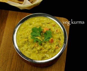 veg kurma recipe | vegetable korma recipe | vegetable kurma recipe