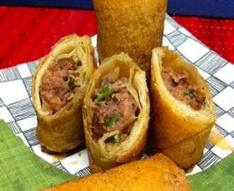 Pork and Beef Lumpia/Egg Rolls