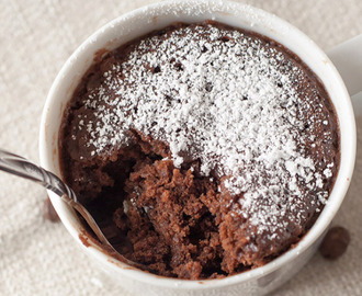 Mug Cake – Chocoladecake In Een Mok