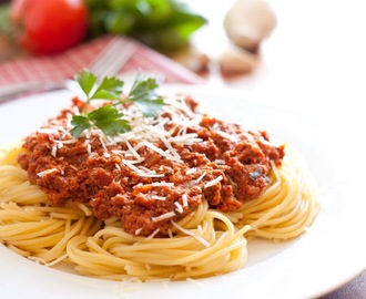 Spaghetti with Meat Sauce - Authentic Italian Style