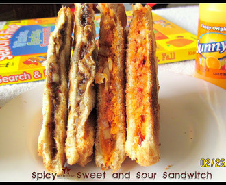 Spicy, Sweet and Sour Sandwitch