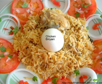 Chicken Biriyani  ( Anjappar style)