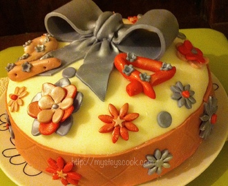 Concours "Gâteaux d’Anniversaire" de Tizi Cooks – CakeDesign Mangue-Papaye #2