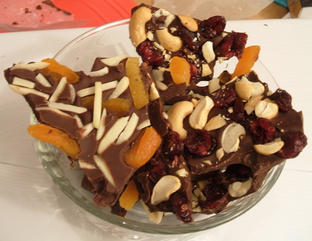 Chocolate and Fruit and Nuts, Oh My!