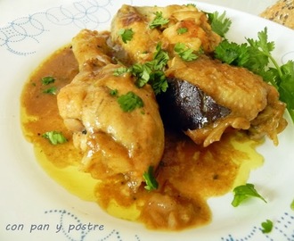 Pollo en salsa de Ras El Hanout. Y alguna idea anticrisis