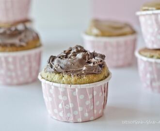 Banana & Chocolate Caramel Surprise Muffins {Guest Post: Bits of Sunshine}