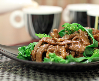 Beef and Chinese Broccoli